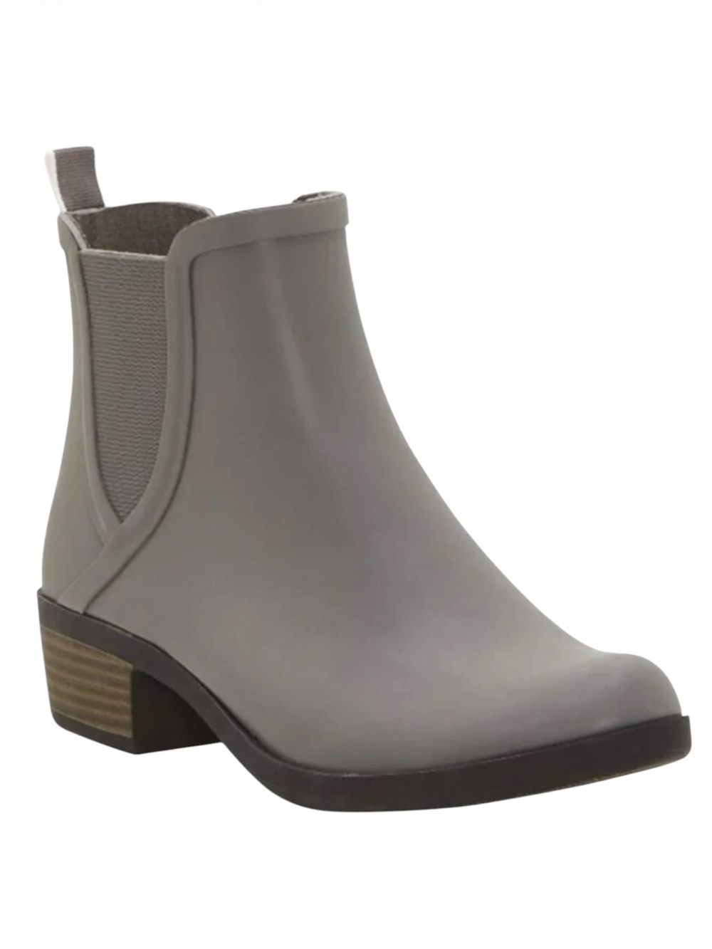 Lucky Brand Reigney Gray Rain Boots Size 8